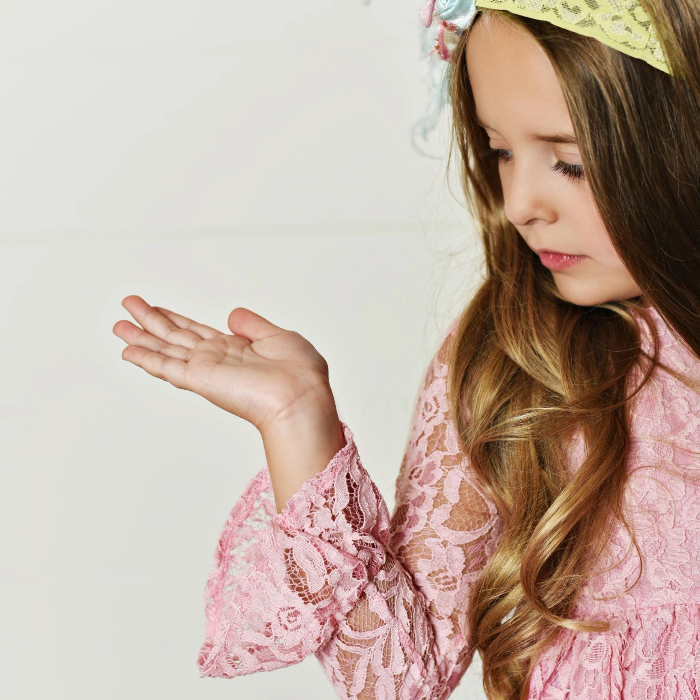 Pretty In Pink Lace Dress