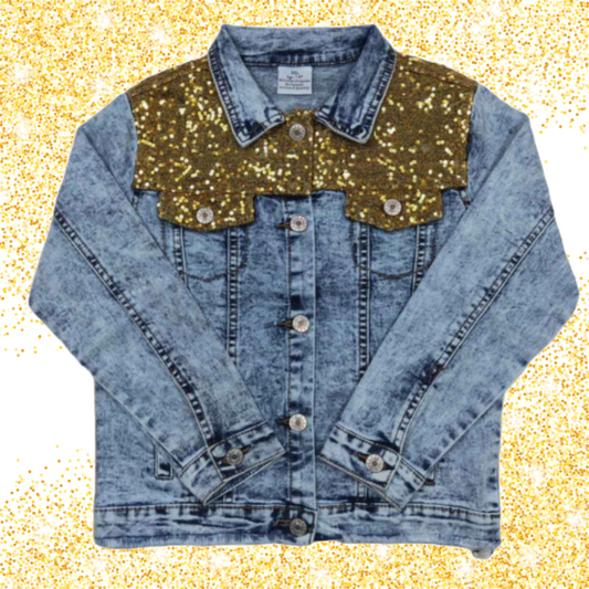 Disco Gold Sequin Jacket