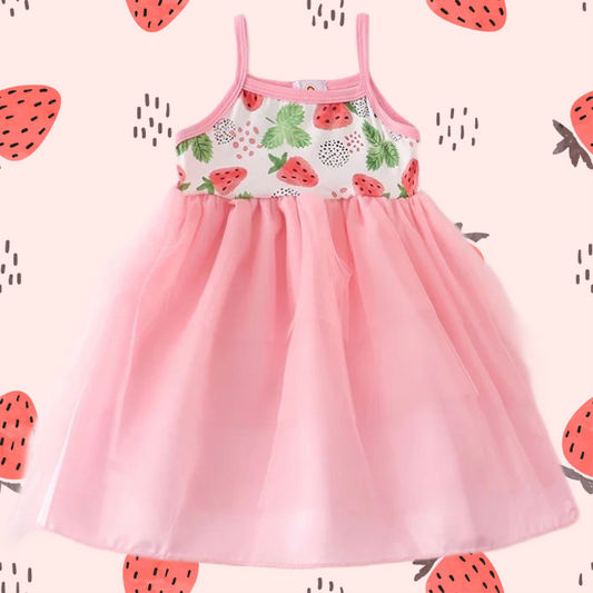 Strawberry Fields Tutu Dress