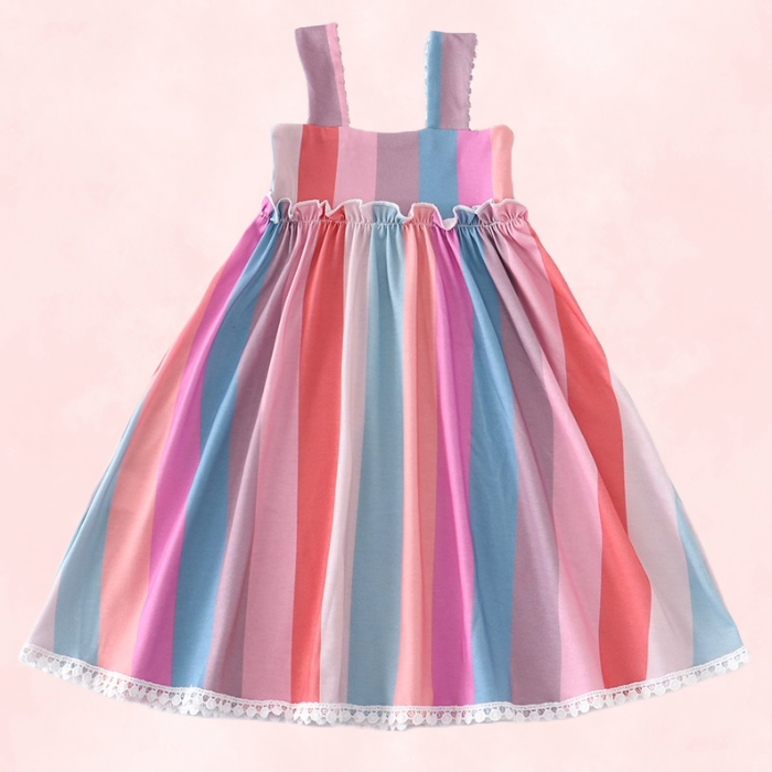 Pastel Rainbow Dress