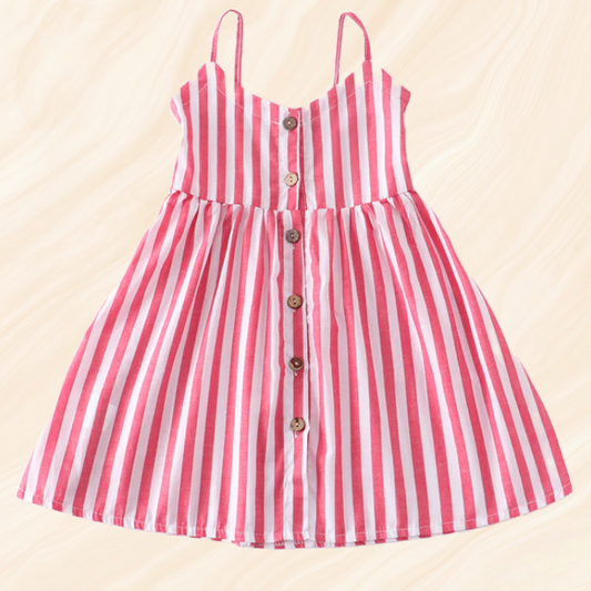 Classic Summer Pinstripe Dress